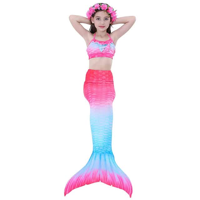 3-Piece: Girls Swimwear Bikini Set