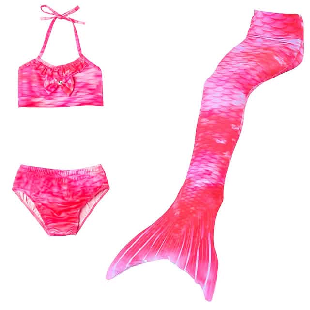 3-Piece: Girls Swimwear Bikini Set